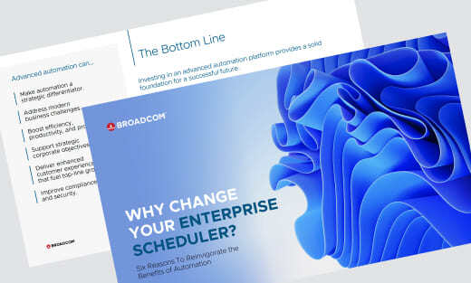 Why Change Your Enterprise Scheduler?